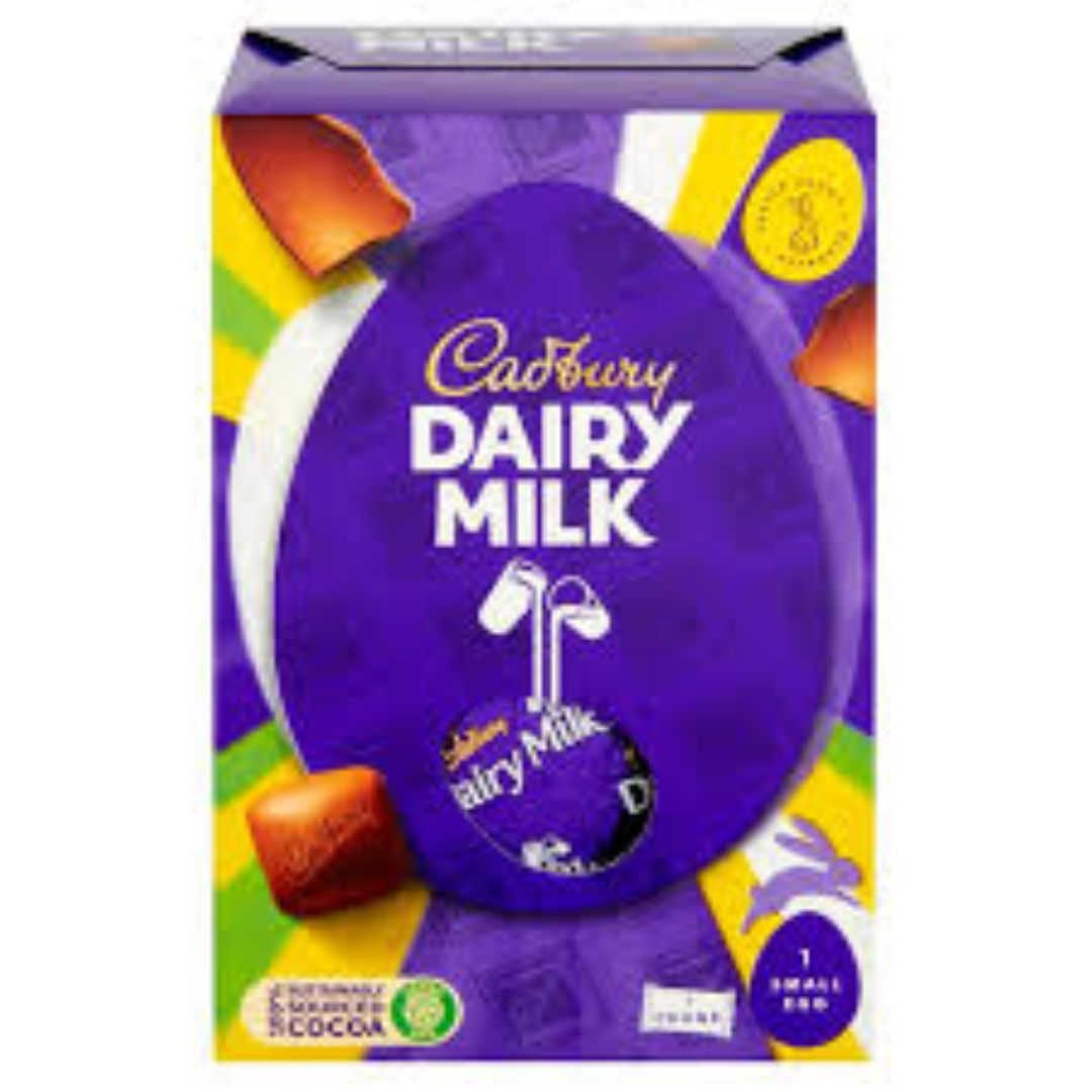 CADBURY DAIRY MILK CHUNK SHELL EGG 71G
